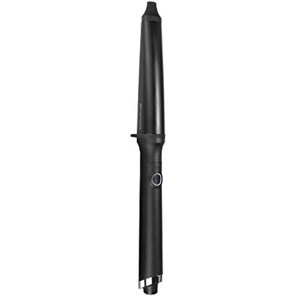 GHD Creative Curl Tapered Curl Curling Curler Wand Iron Black Silver Glove - Picture 10 of 17